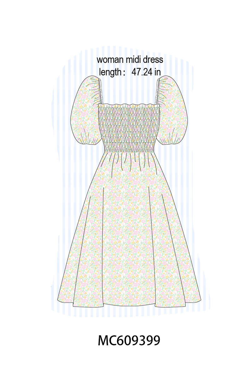 FLORAL SMOCKED COLLECTION-ETA LATE FEB