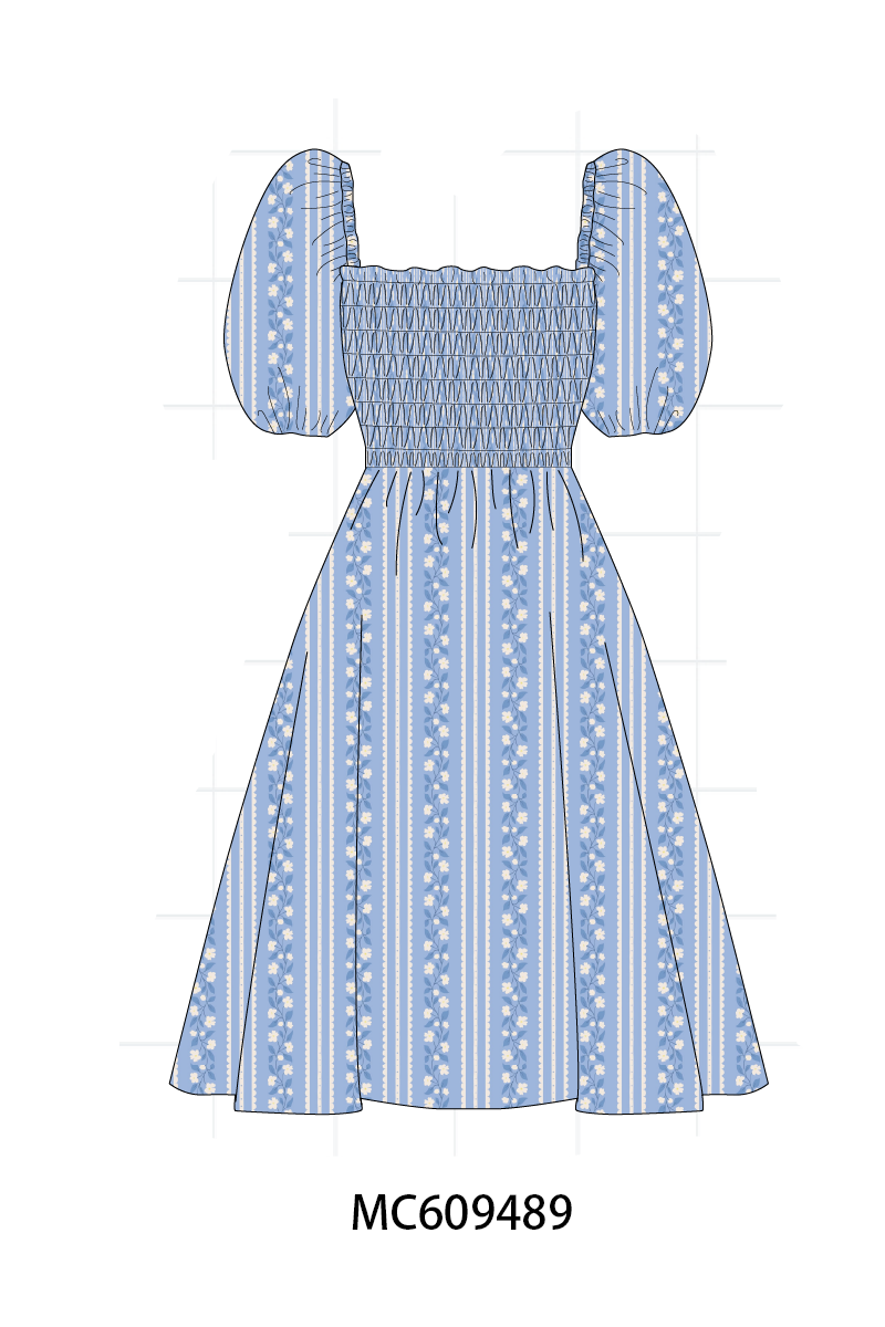 BLUE FLORAL COLLECTION-ETA LATE FEB