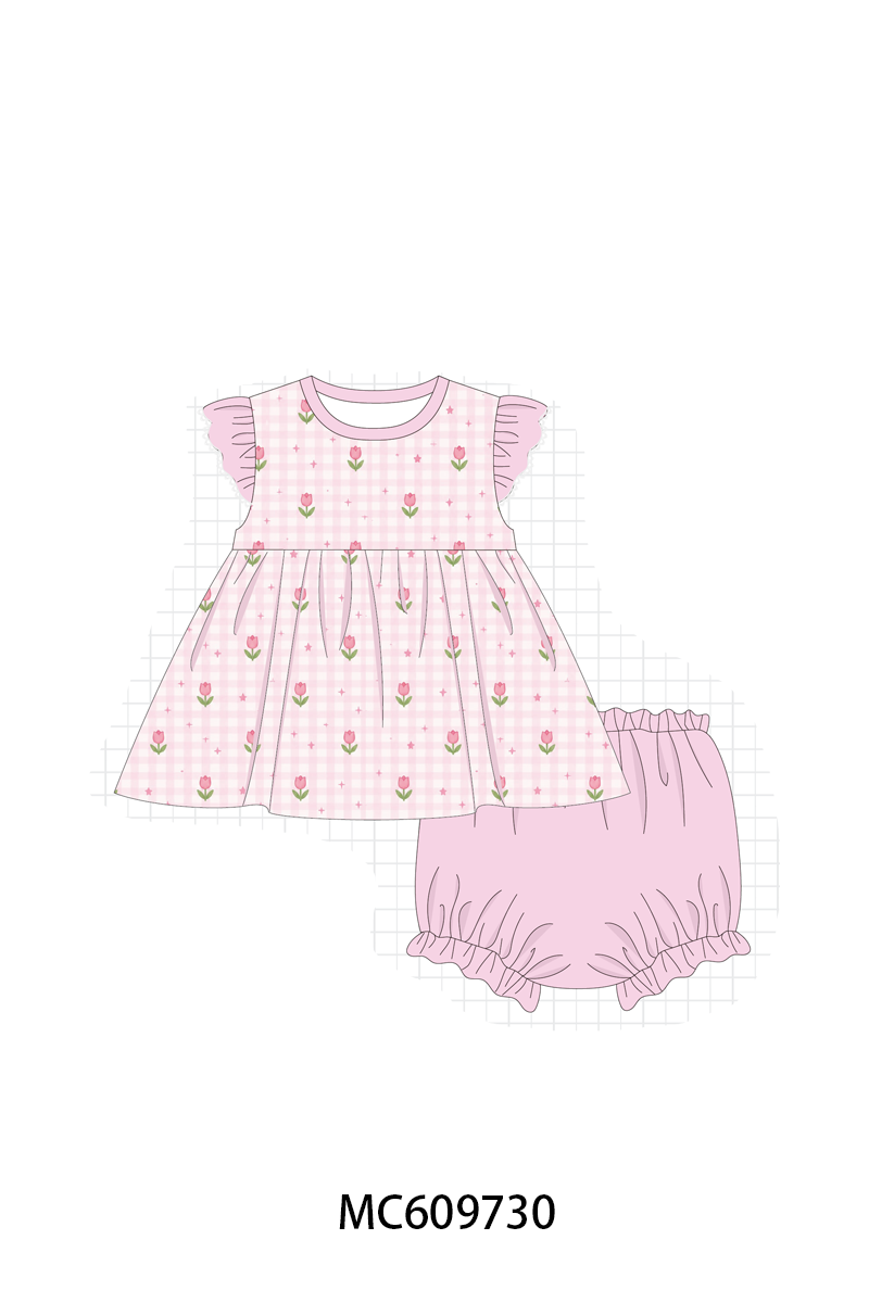 SIMPLE PINK FLORAL-ETA MARCH