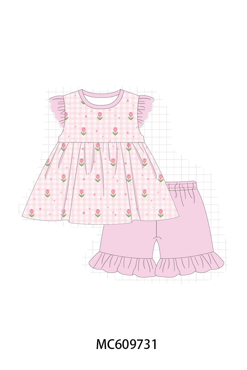 SIMPLE PINK FLORAL-ETA MARCH