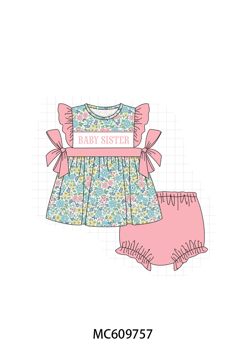 LIL/BIG SISTER FLORAL COLLECTION-ETA MARCH