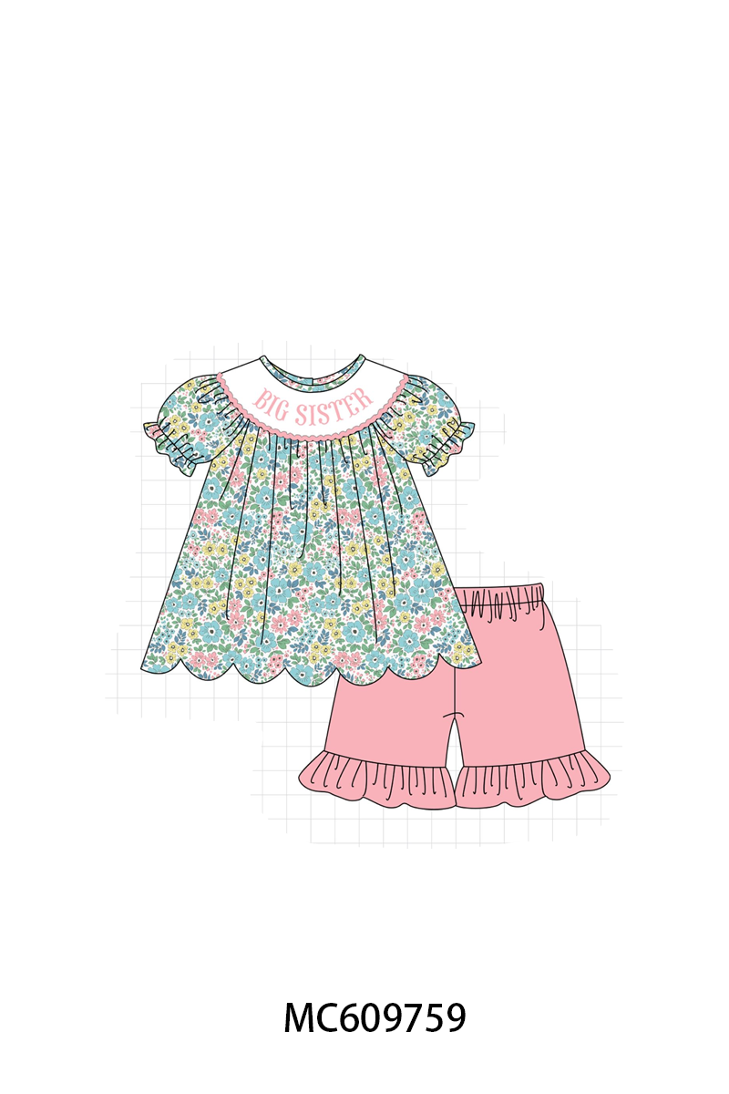 LIL/BIG SISTER FLORAL COLLECTION-ETA MARCH