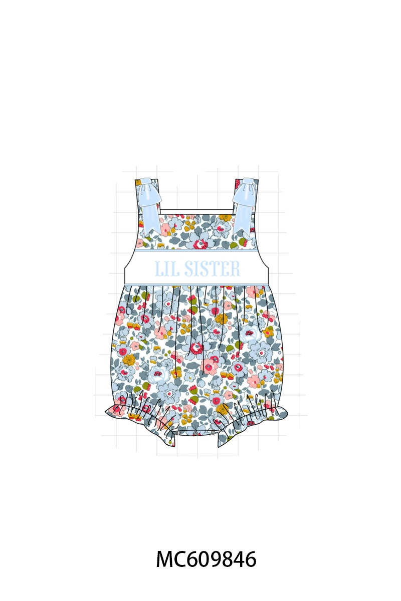 SIBLING FLORAL/GINGHAM-ETA MARCH