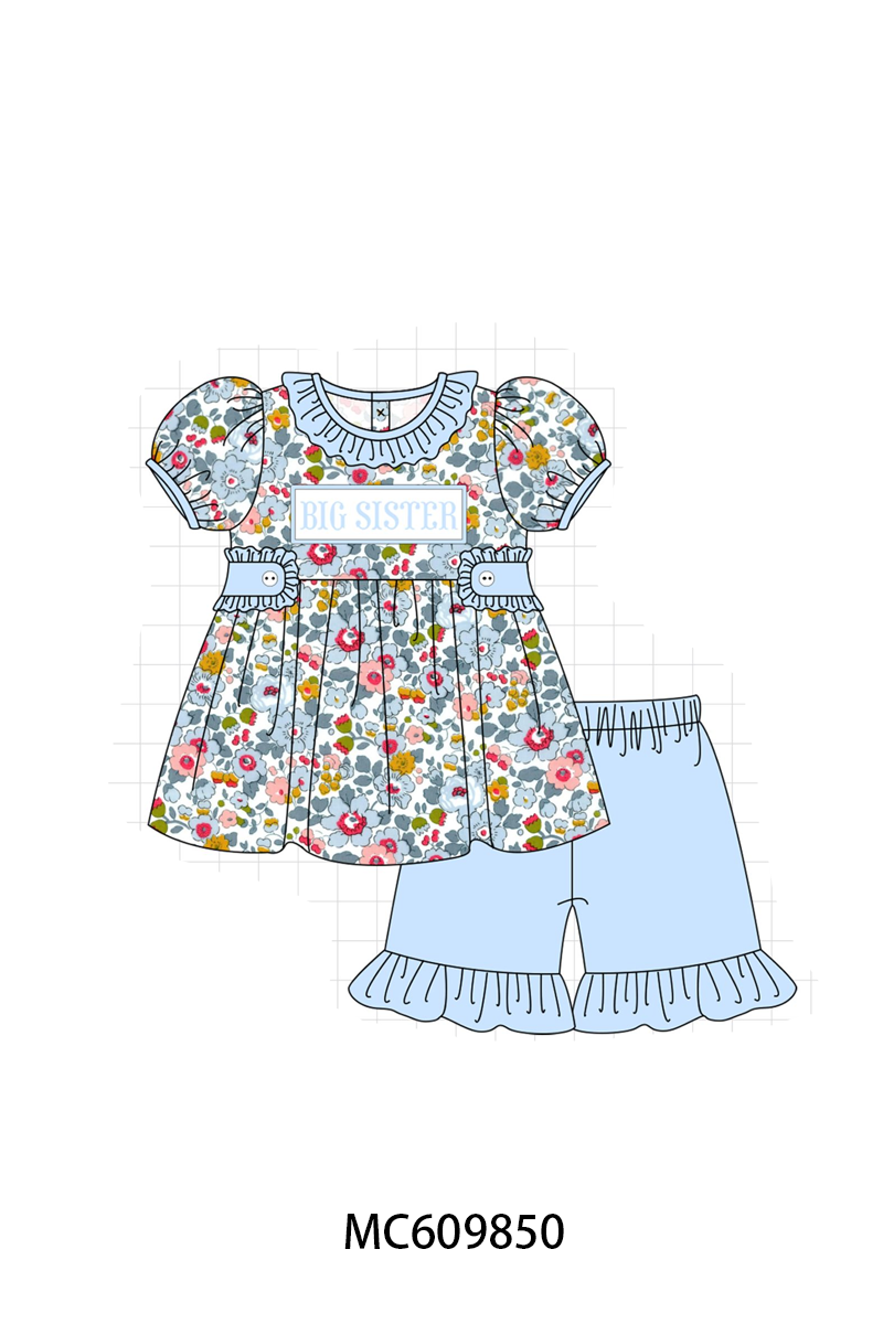 SIBLING FLORAL/GINGHAM-ETA MARCH