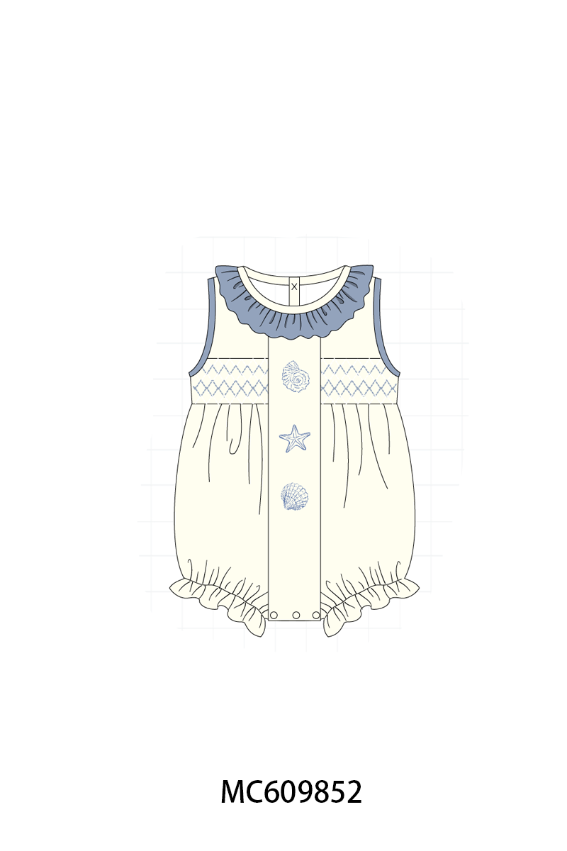BEACH MACHINE SMOCKED-ETA MARCH