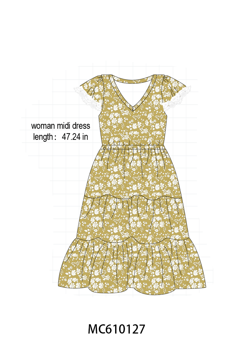 MUSTARD FLORAL-ETA APRIL