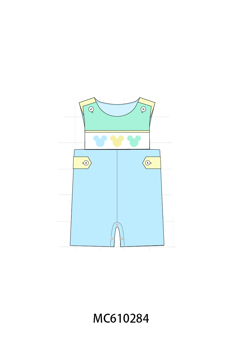 COLORBLOCK EMBRODIERY MOUSE-ETA APRIL