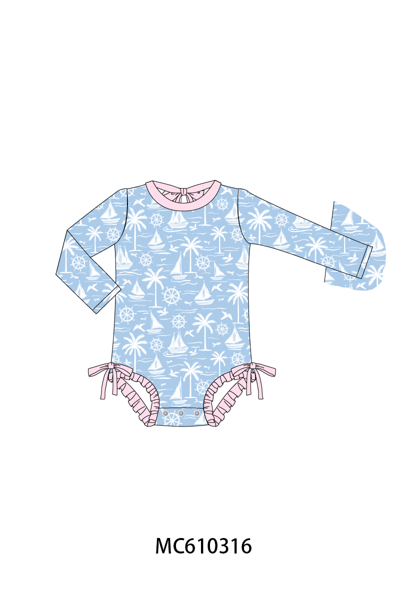PINK/BLUE SAILBOATS-ETA APRIL