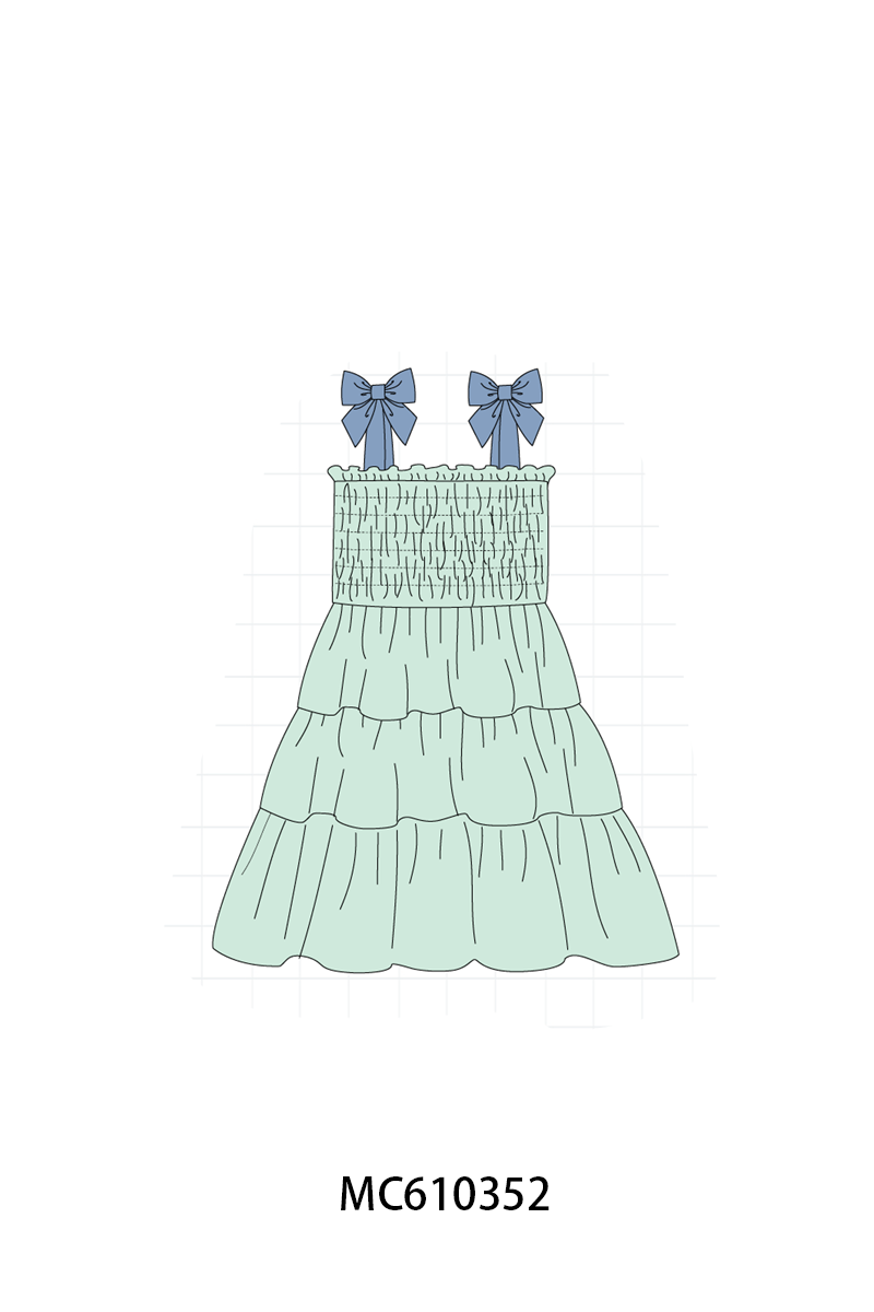 BLUE/MINT DRESS-ETA APRIL