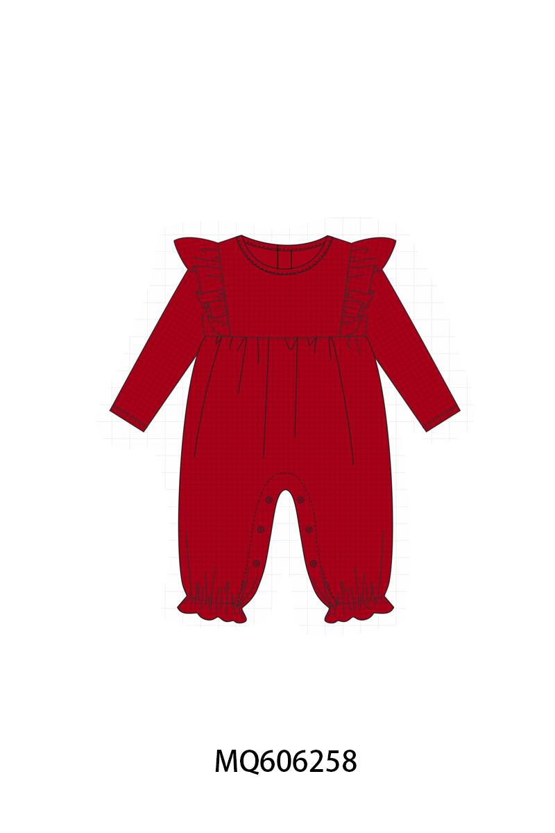 RED GINGHAM RUFFLE COLLECTION (ETA LATE DEC)
