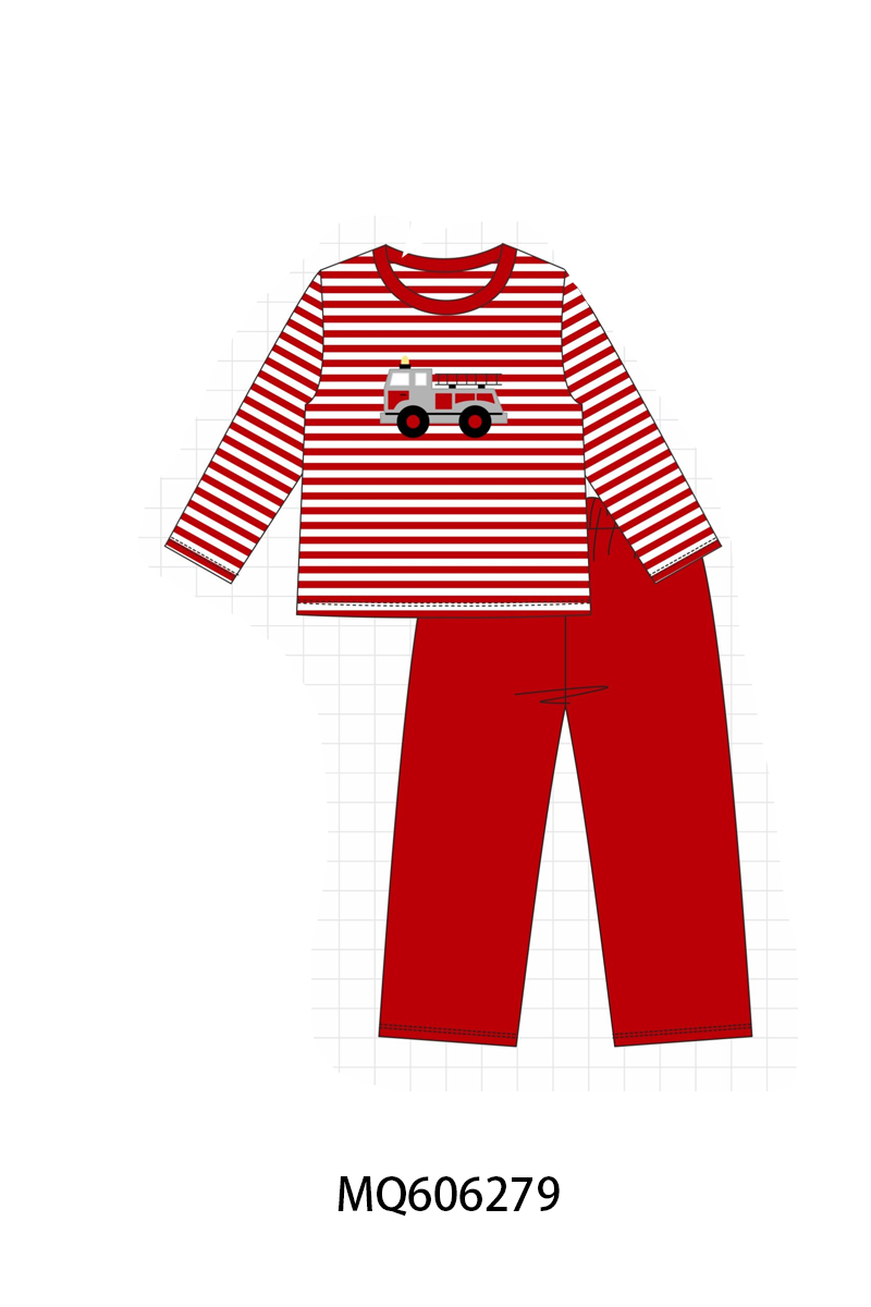 FIRETRUCK APPLIQUE COLLECTION (ETA LATE DEC)