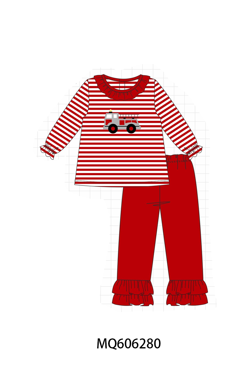 FIRETRUCK APPLIQUE COLLECTION (ETA LATE DEC)