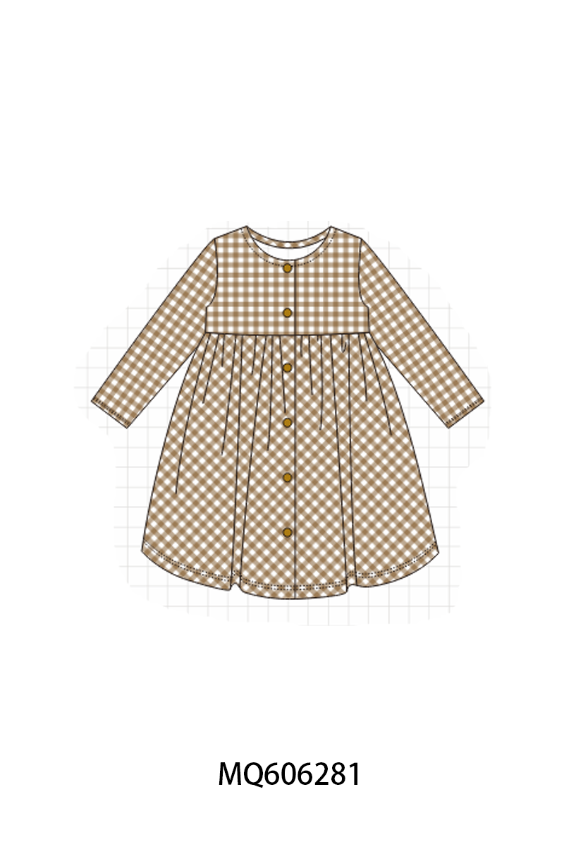 MULTICOLORED PLAID DRESS #2 (ETA LATE DEC)