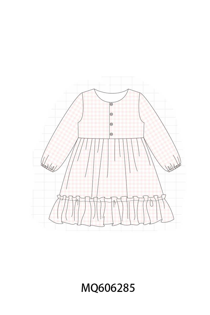 MULTICOLORED PLAID DRESS #1 (ETA LATE DEC)