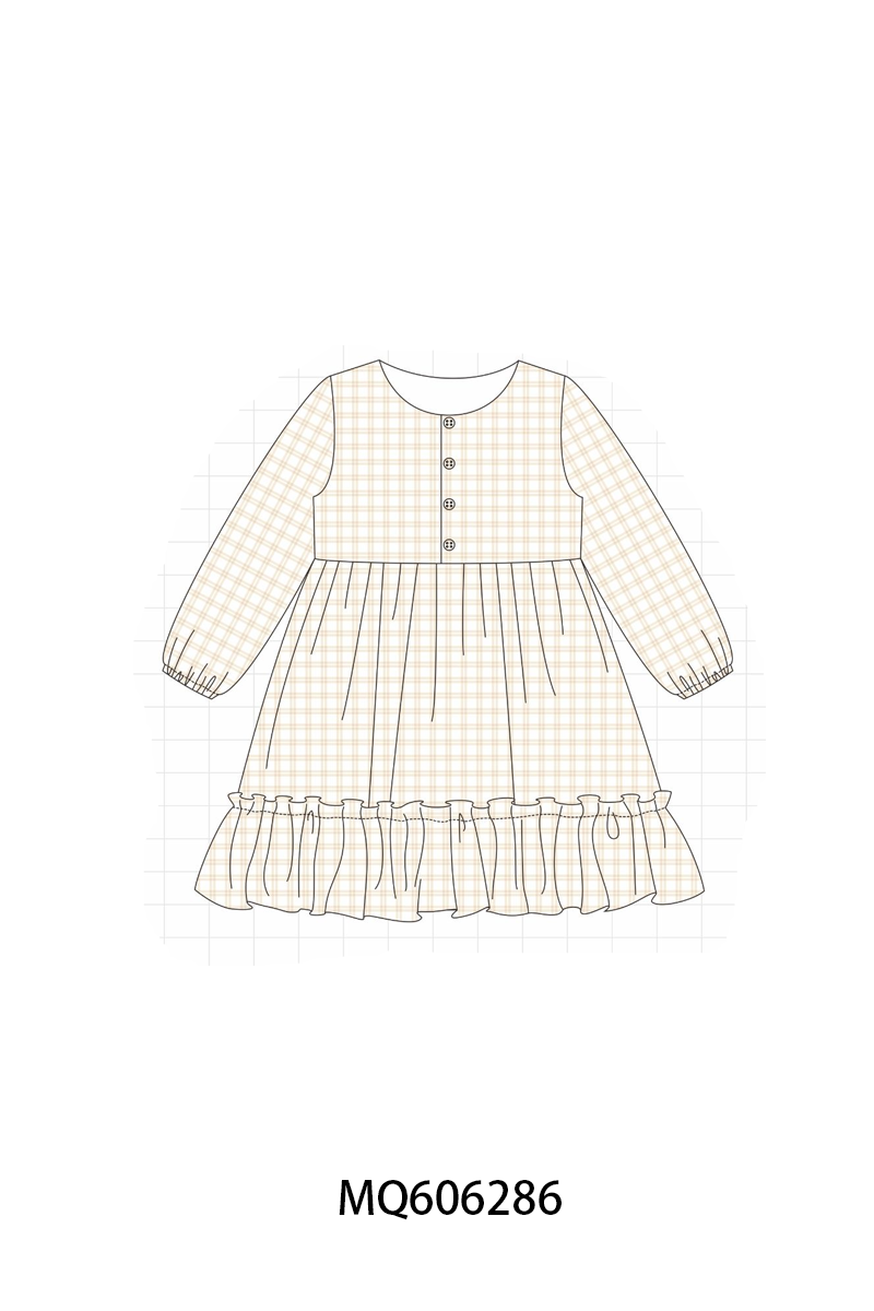 MULTICOLORED PLAID DRESS #1 (ETA LATE DEC)