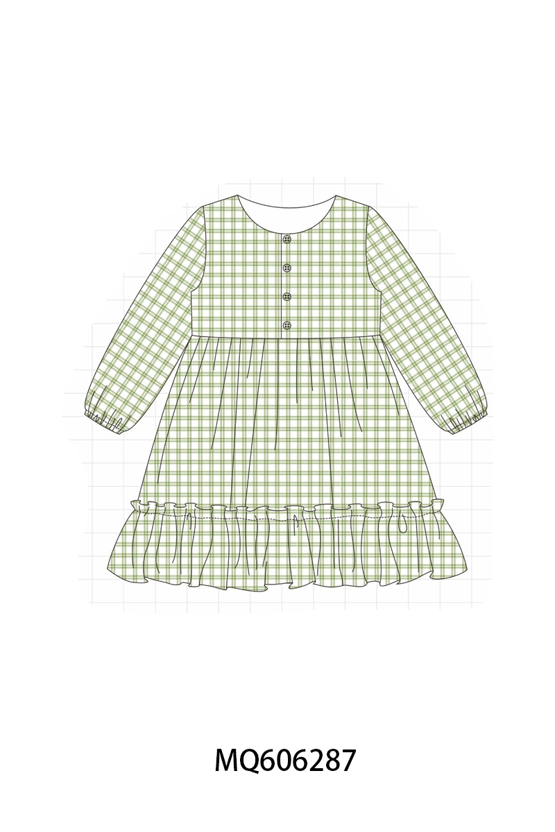 MULTICOLORED PLAID DRESS #1 (ETA LATE DEC)