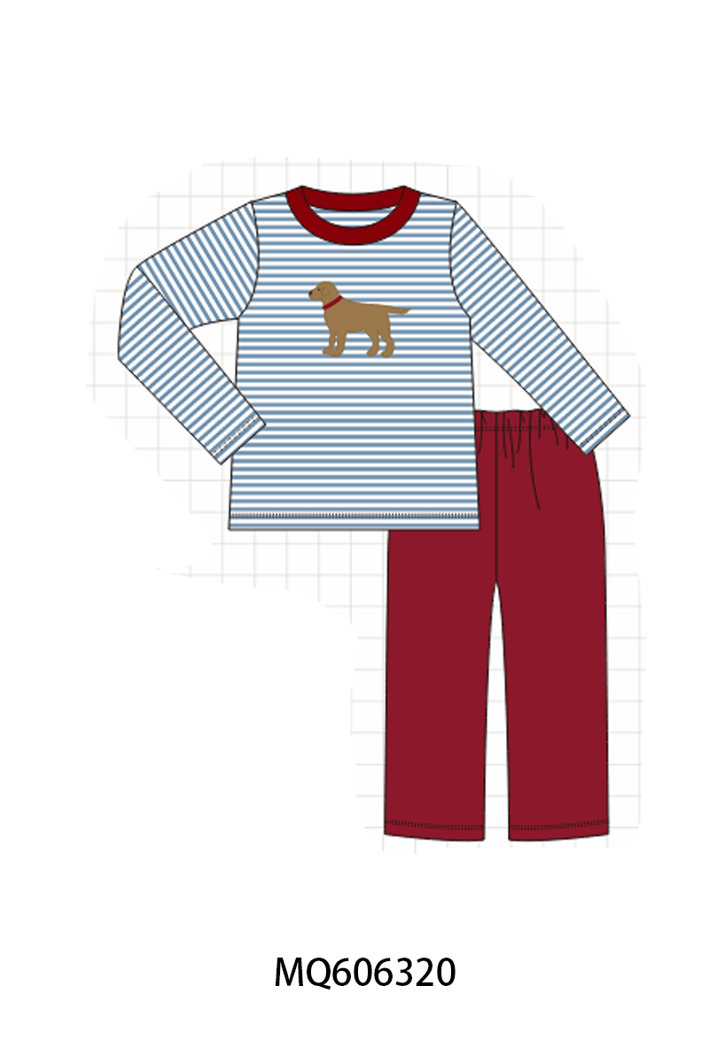 BROWN PUPPY APPLIQUE (ETA LATE DEC)
