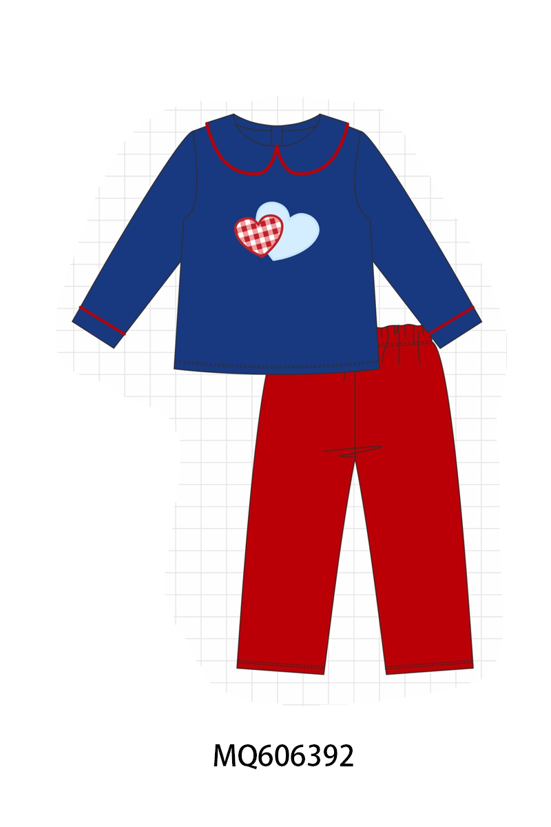 DOUBLE HEART APPLIQUE (ETA LATE DEC)