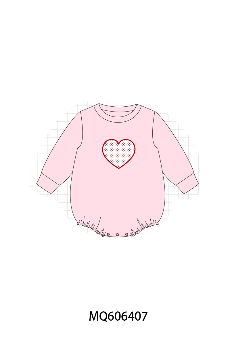 RED APPLIQUE HEART COLLECTION (ETA LATE DEC)