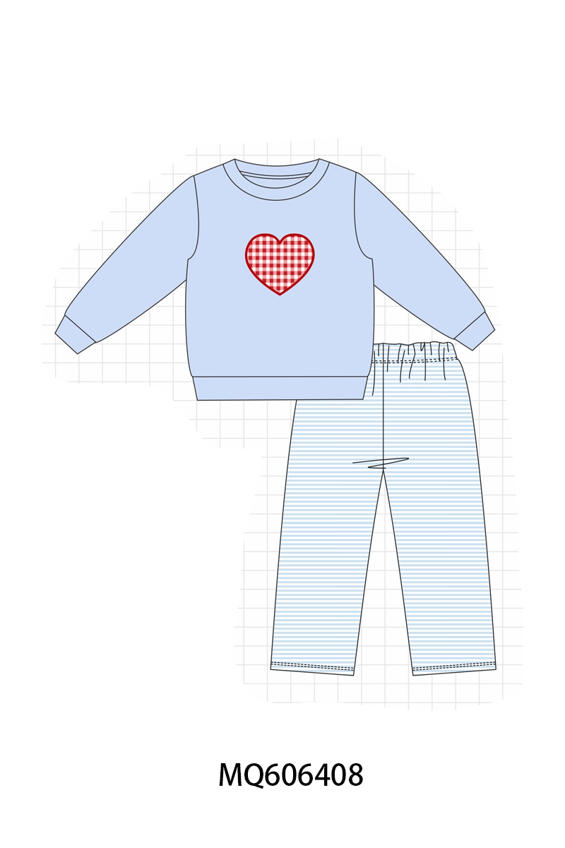 RED APPLIQUE HEART COLLECTION (ETA LATE DEC)