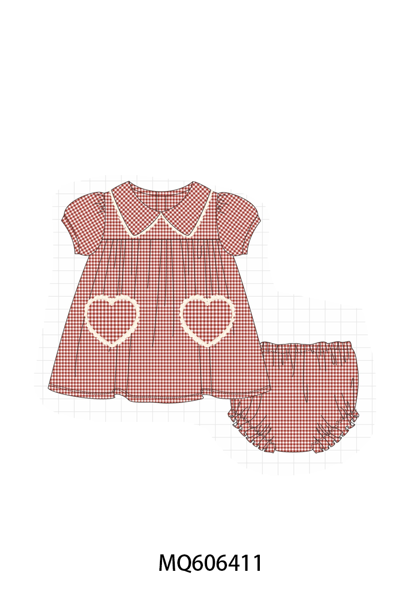 RED GINGHAM HEART (ETA LATE DEC)