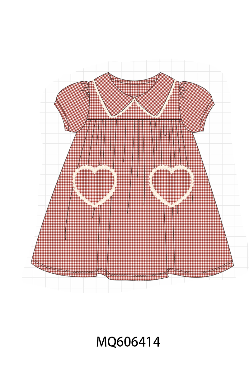 RED GINGHAM HEART (ETA LATE DEC)