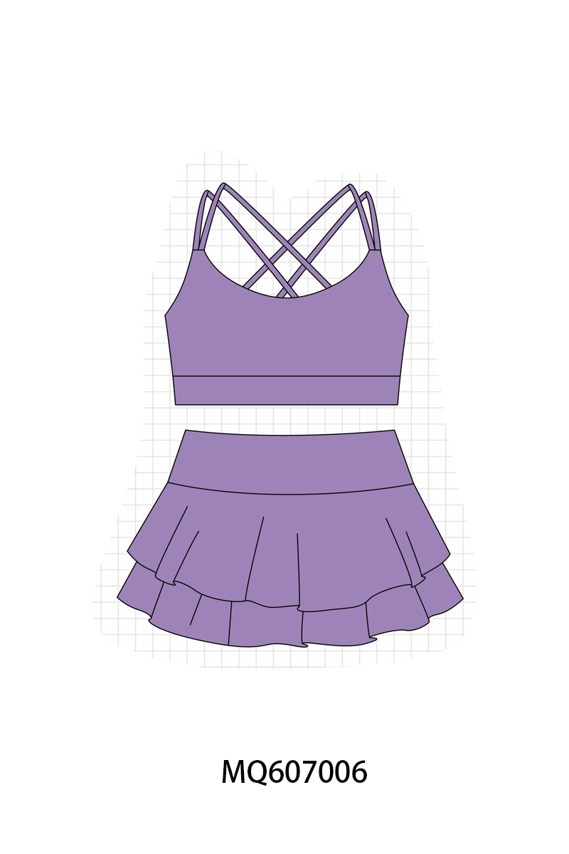 GIRLS ACTICE SKORT SETS-ETA FEB