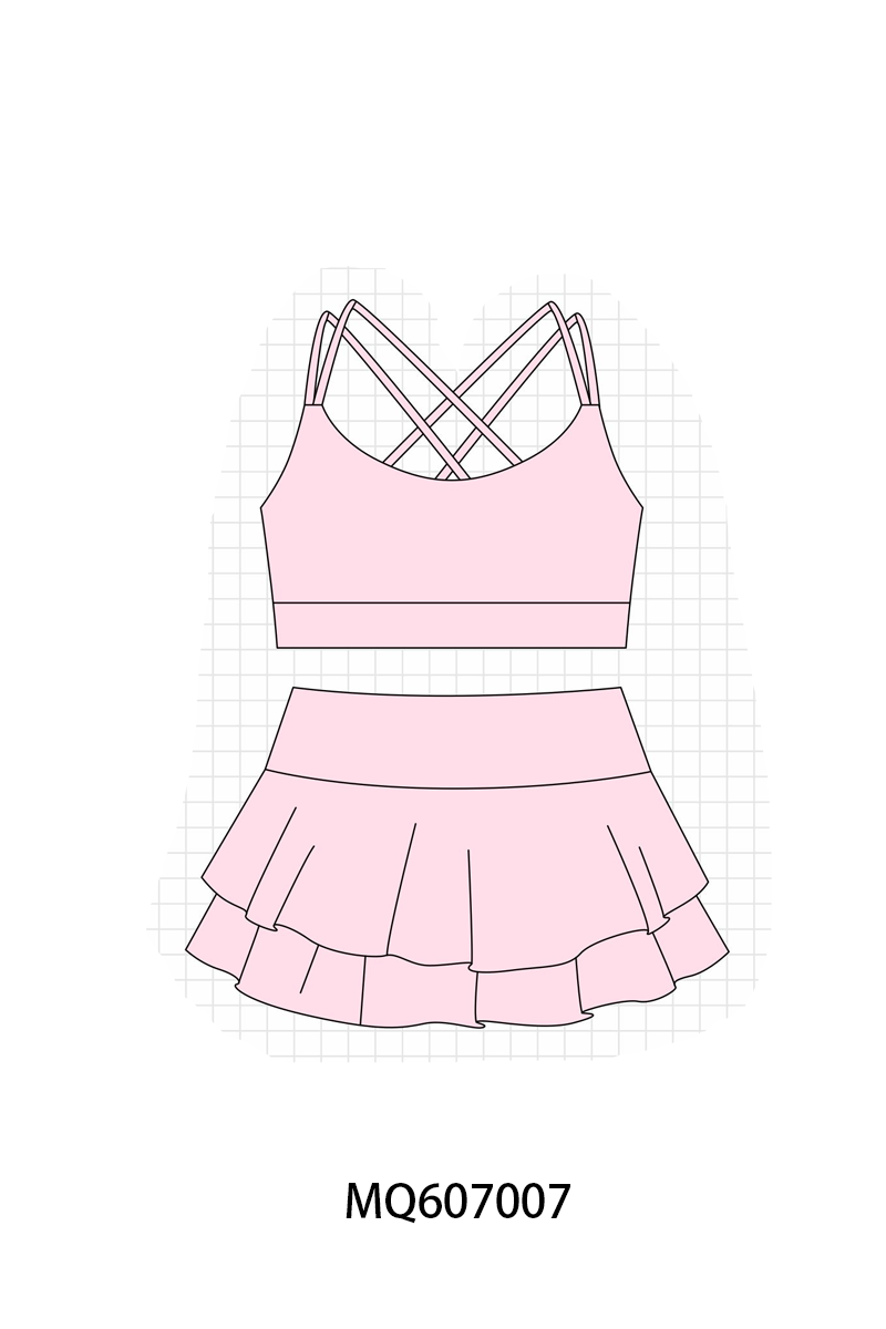 GIRLS ACTICE SKORT SETS-ETA FEB
