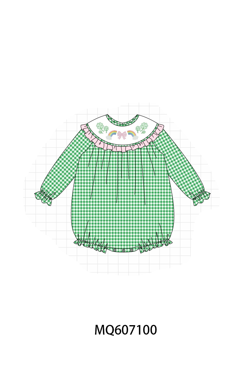 EMBROIDERY PUPPY, CLOVER AND RAINBOW-ETA FEB