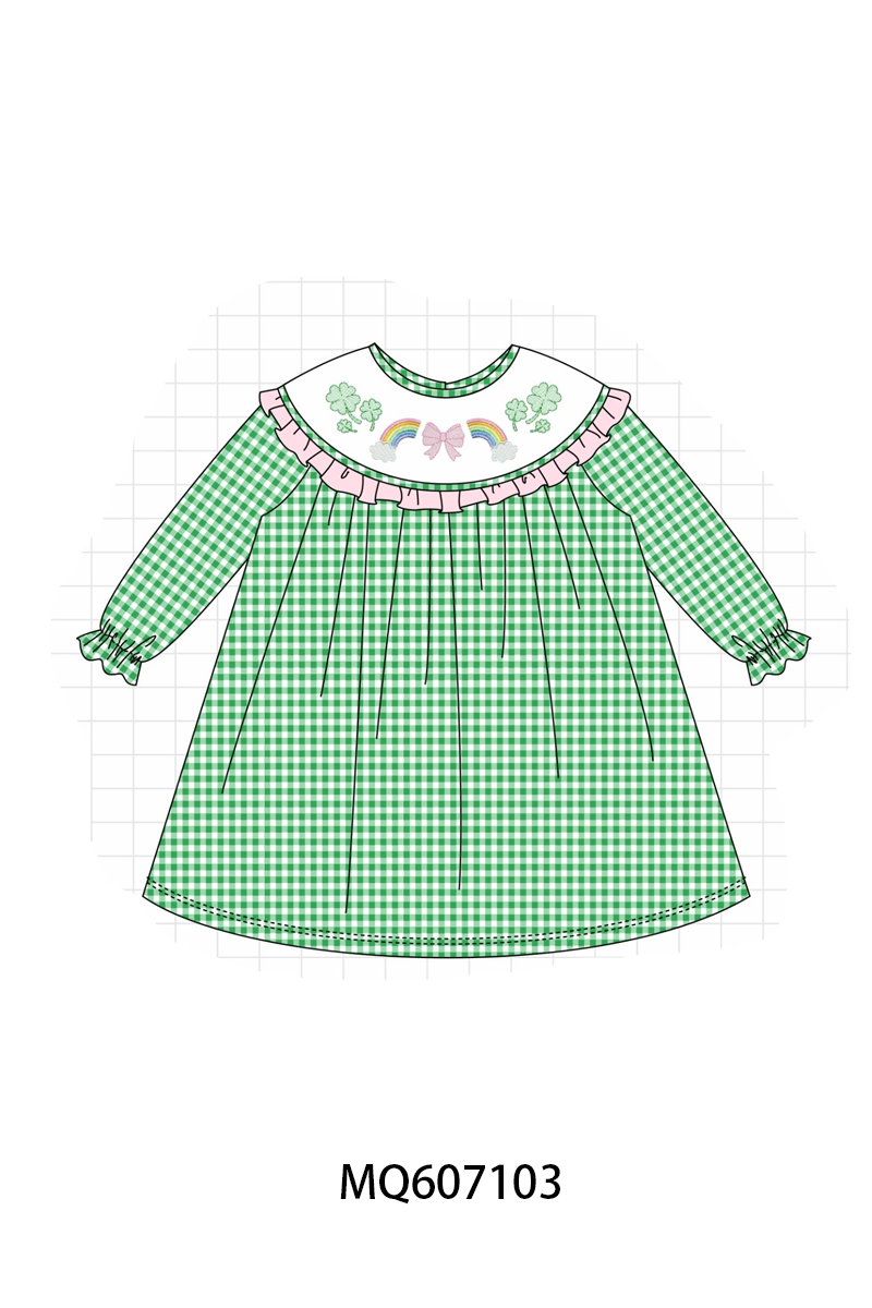 EMBROIDERY PUPPY, CLOVER AND RAINBOW-ETA FEB