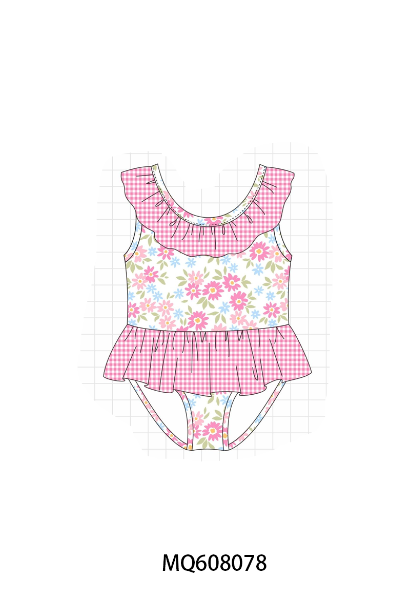 PINK FLORAL SWIM-ETA MARCH