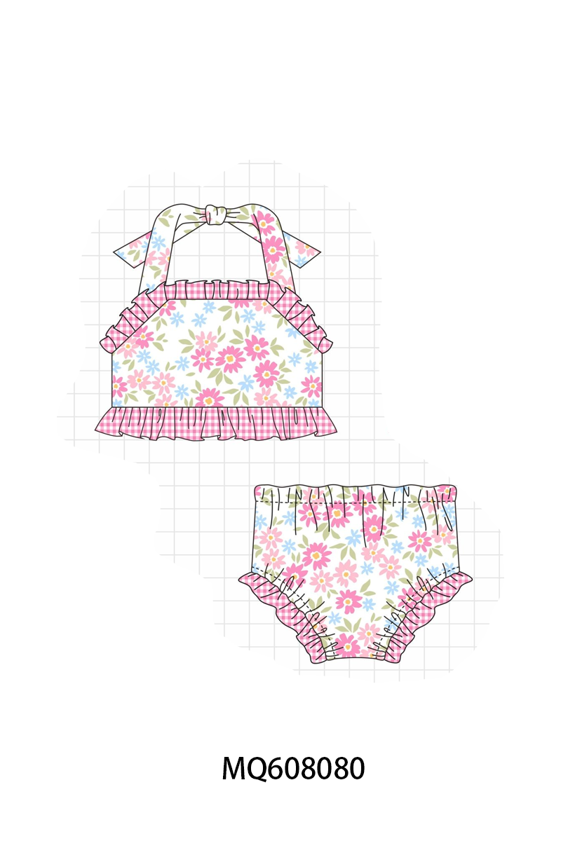 PINK FLORAL SWIM-ETA MARCH