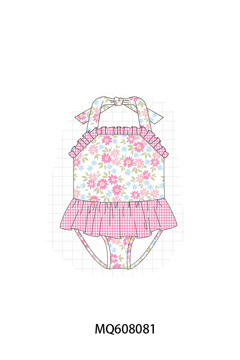 PINK FLORAL SWIM-ETA MARCH