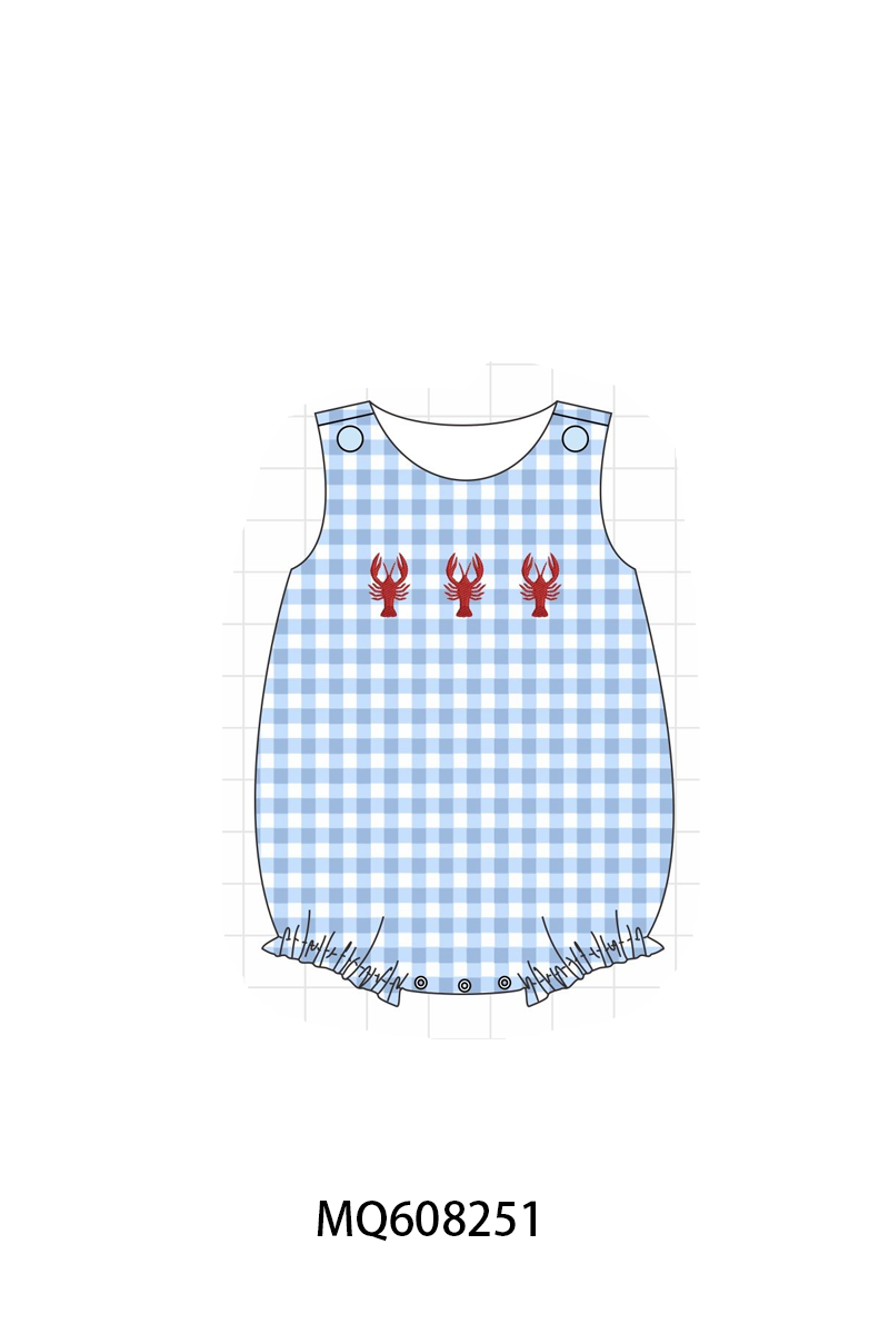 BLUE GINGHAM CRAWFISH-ETA MARCH