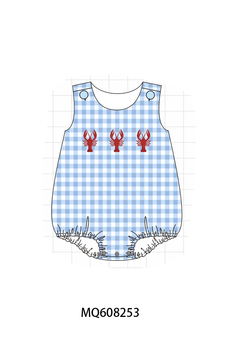 BLUE GINGHAM CRAWFISH-ETA MARCH