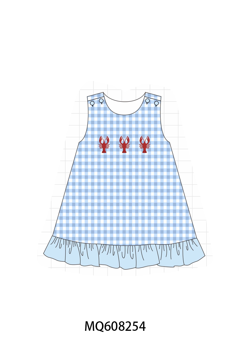 BLUE GINGHAM CRAWFISH-ETA MARCH