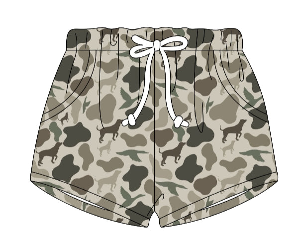 COUNTRY BOY CAMO SHORTS-ETA AUGUST