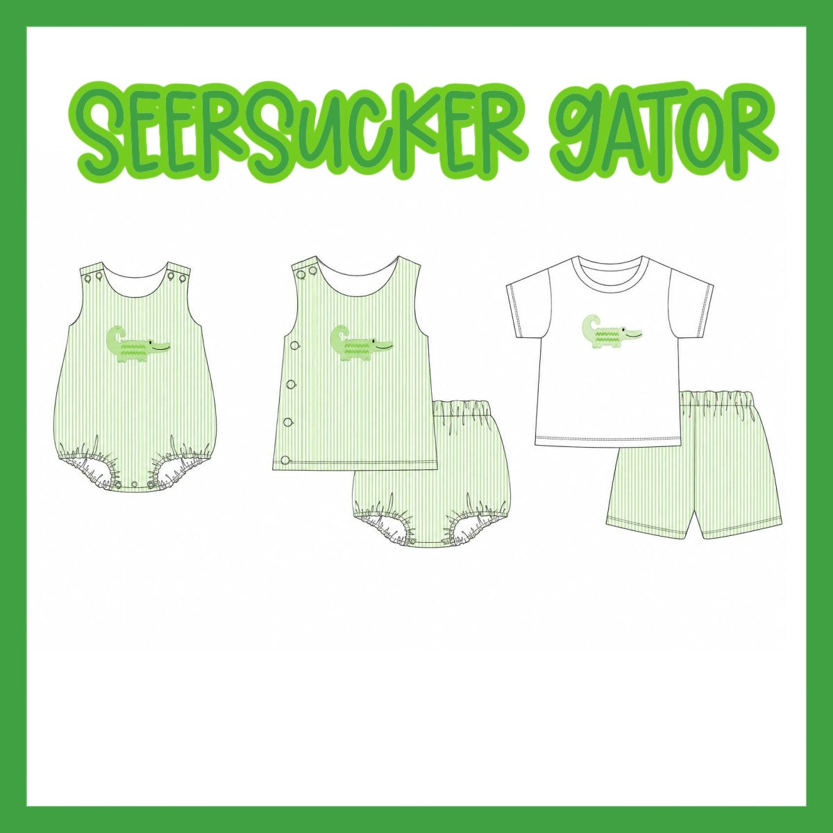 SEERSUCKER GATOR-ETA MARCH