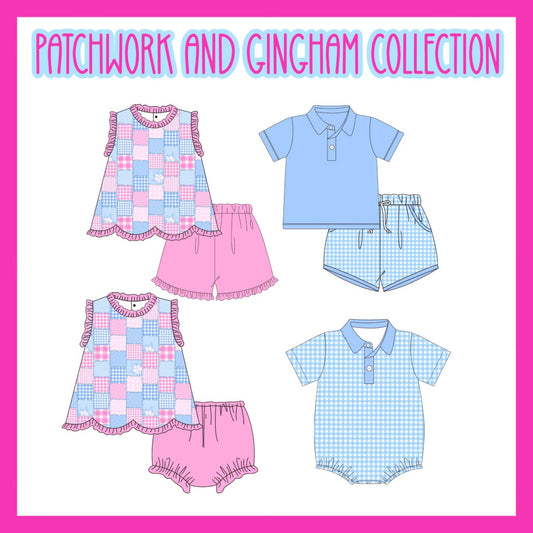 PATCHWORK & GINGHAM COLLECTION-ETA FEB