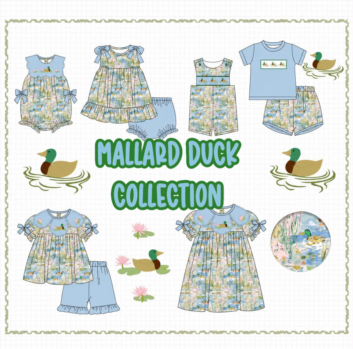 MALLARD DUCK-ETA APRIL