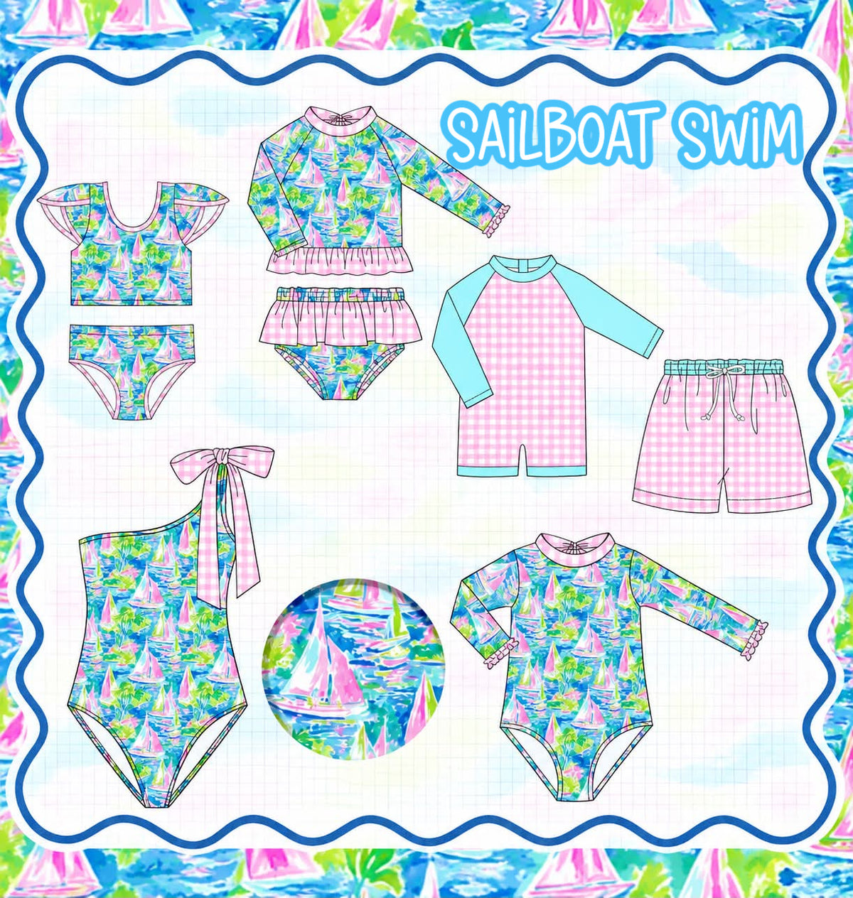 SAILBOAT SWIM COLLECTION-ETA MARCH