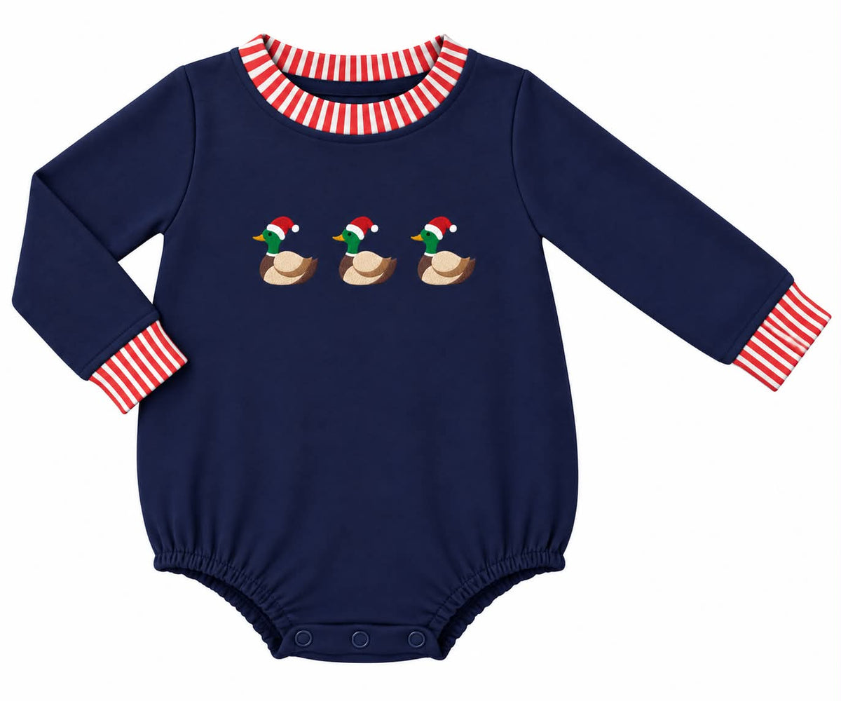 FRENCH KNOT CHRISTMAS DUCK BUBBLE (ETA NOV)