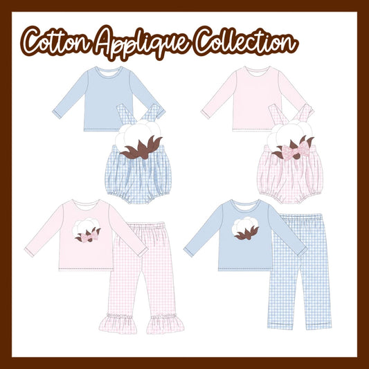COTTON APPLIQUE COLLECTION-ETA NOV