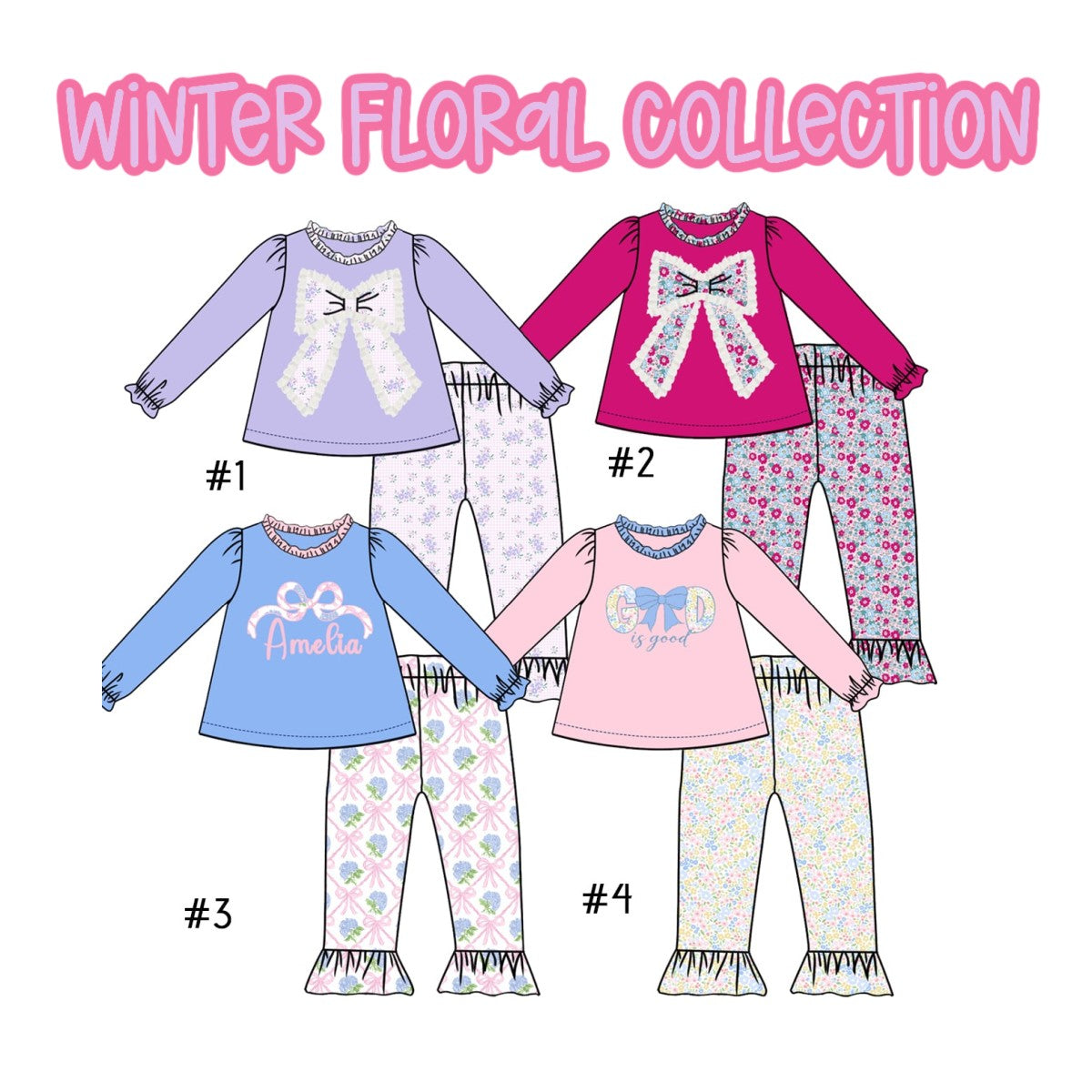 WINTER FLORAL COLLECTION-ETA DEC