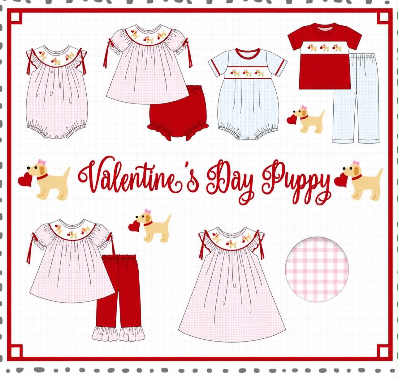 VALENTINE'S DAY PUPPY COLLECTION - ETA DECEMBER