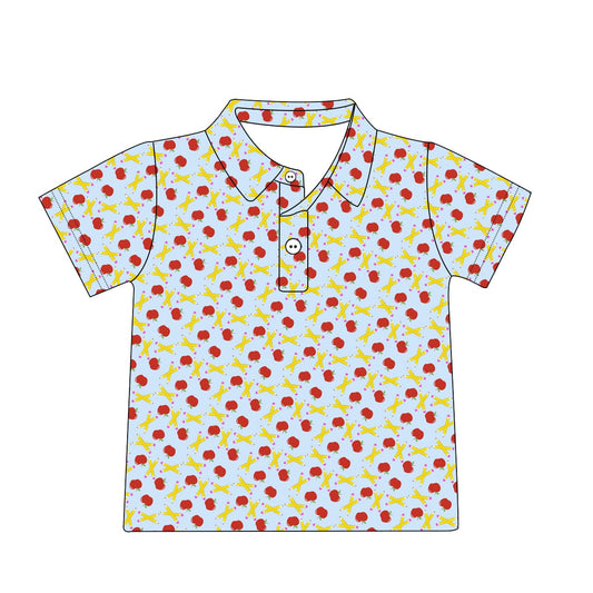 YOUTH LIGHT BLUE POLO (JULY ETA)
