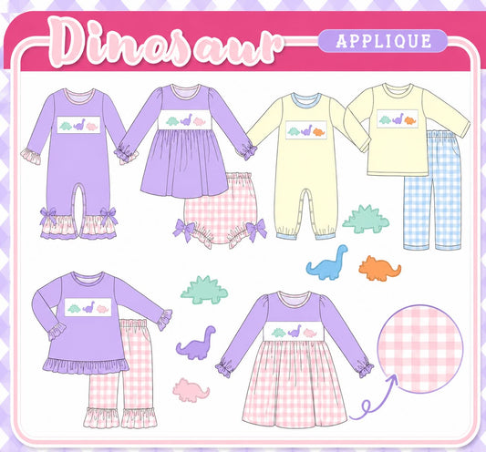 DINO APPLIQUE PLATE-ETA NOV
