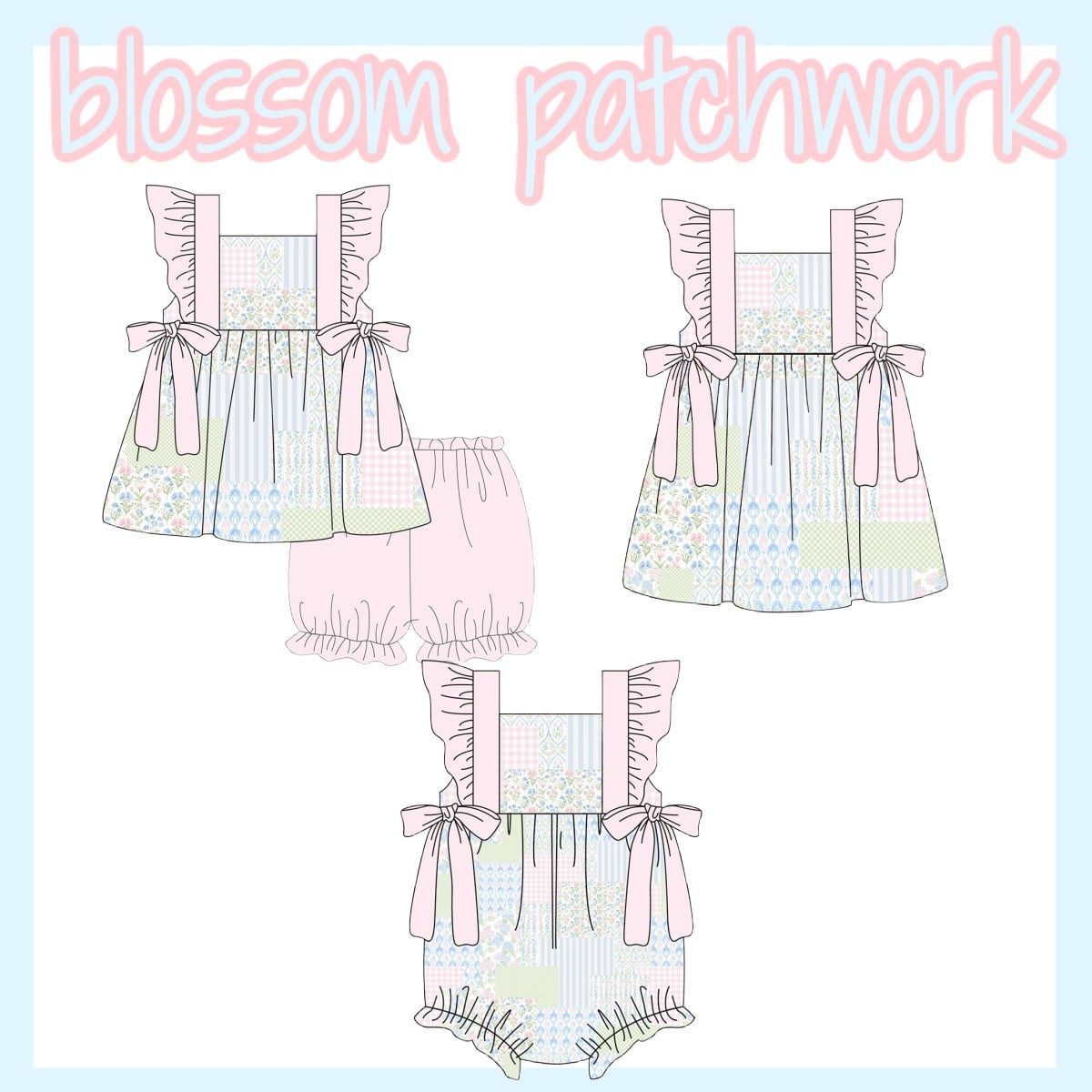 BLOSSOM PATCHWORK COLLECTION - ETA APRIL