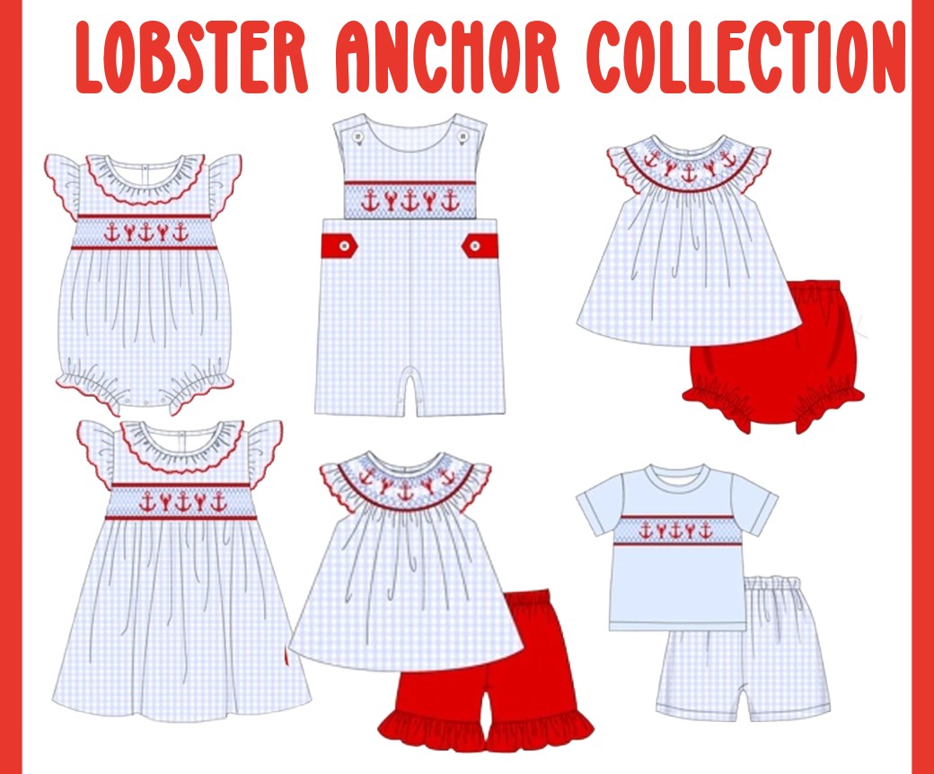 LOBSTER ANCHOR COLLECTION-ETA APRIL