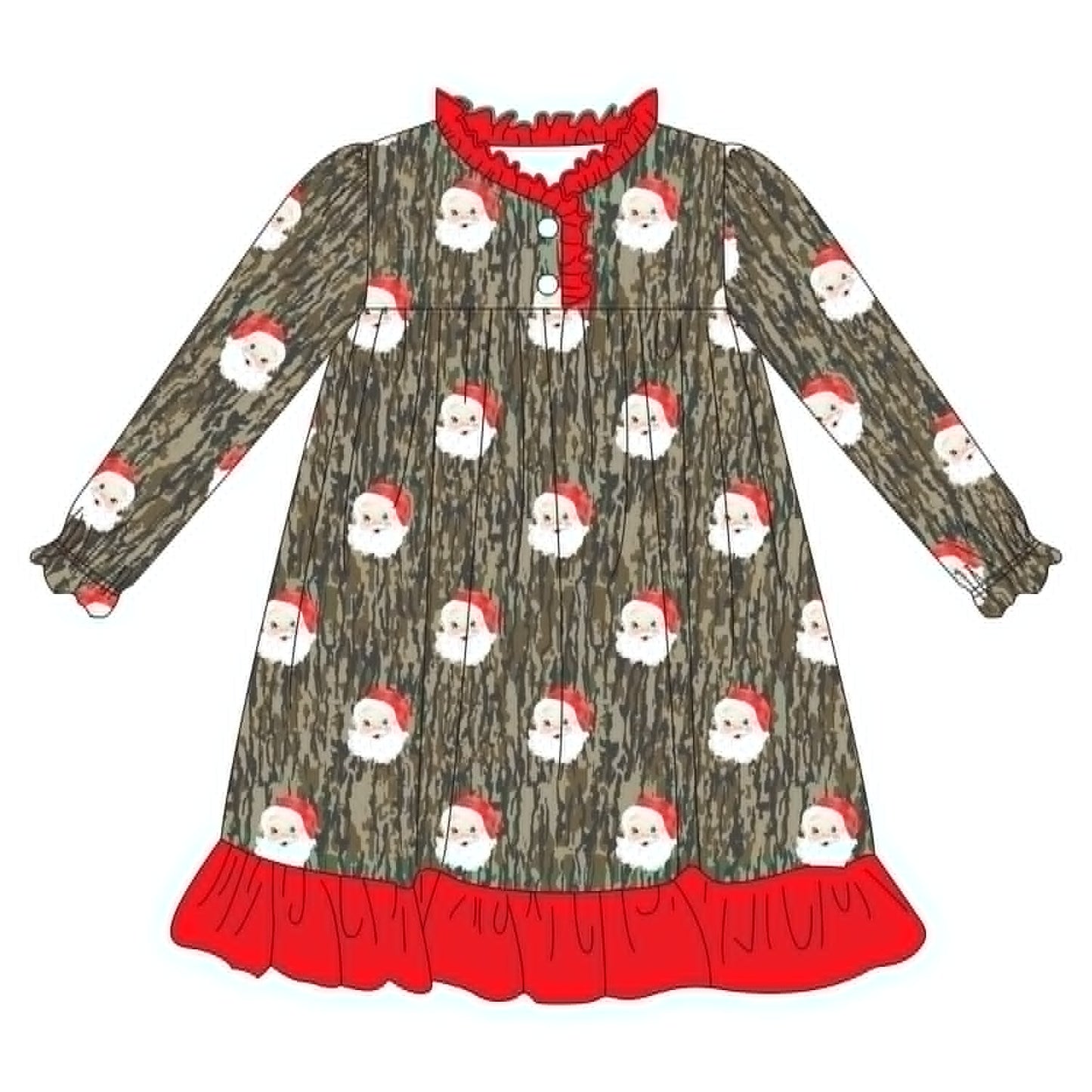 PO 106: COUNTRY SANTA NIGHTGOWN